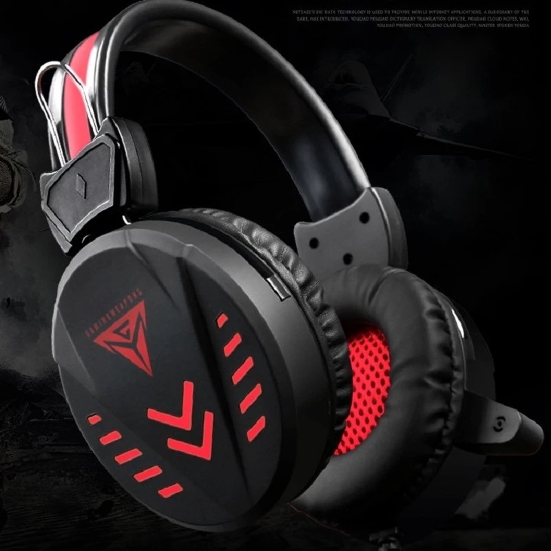 A1 Wired Desktop Computer Gaming Headset 3.5 Wired Headset Gaming Headsets with Microphone E-Sports 