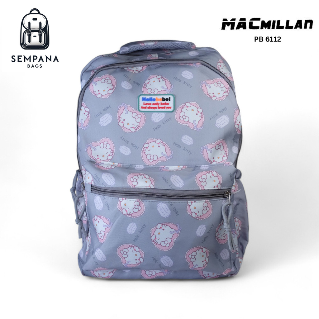 MACMILLAN PB6112 - Backpack / Tas Ransel / Tas Sekolah - Tas Casual