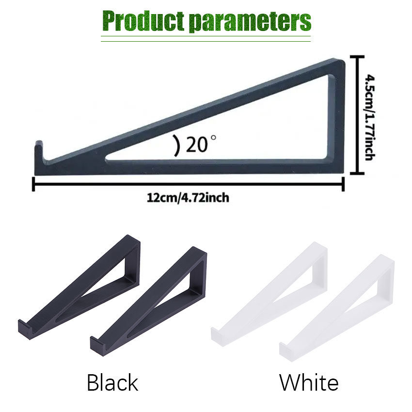 ZENID 1 Pair Dudukan Keyboard Keyboard Mekanikal Stand Alas Peninggi Keyboard / Laptop Stands