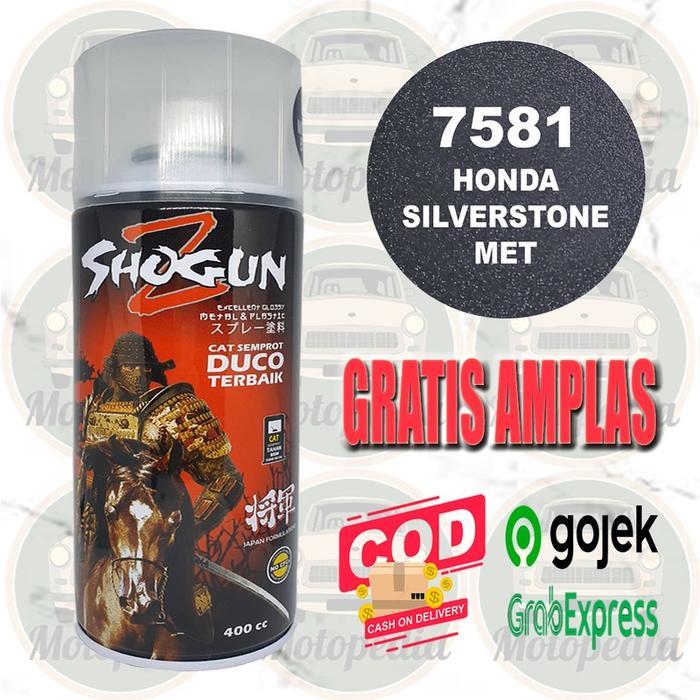 Cat Semprot Pilok Pilox Shogun Z Honda Silverstone Metallic Grey 7581 - 400cc