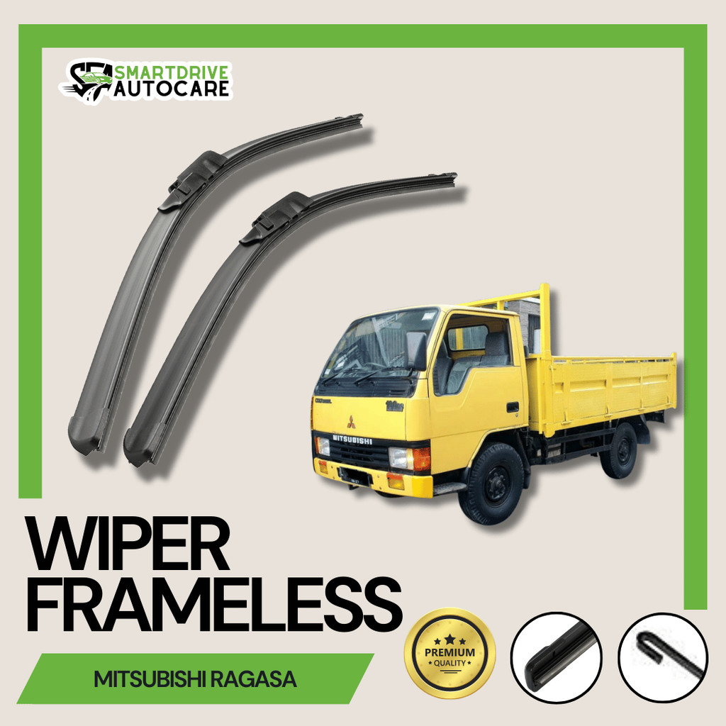 Wiper Truk Canter Colt Diesel - Wiper Mobil Truk Espasio - Wiper Mobil Truk Depan - Wiper frameless 