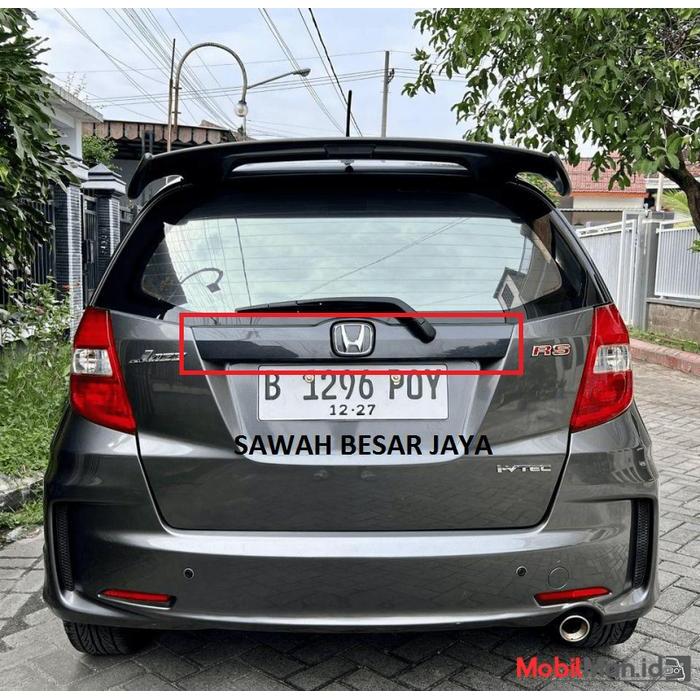 Trunk Lid - Garnish List Lis Hitam Cover Tutup + Emblem Logo H Pintu Bagasi Belakang Honda Jazz S RS