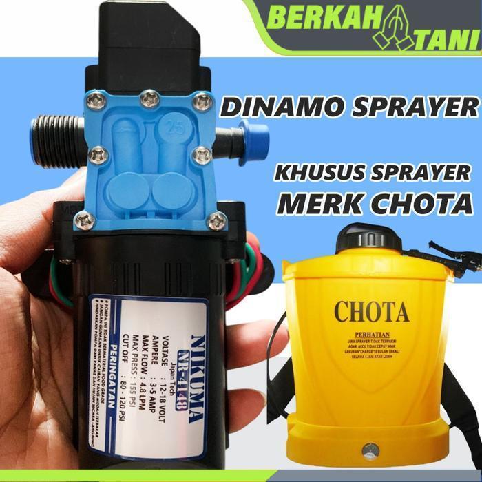 Dinamo sprayer CHOTA - Dinamo sprayer khusus untuk sprayer CHOTA - NIKUMA ORIGINAL