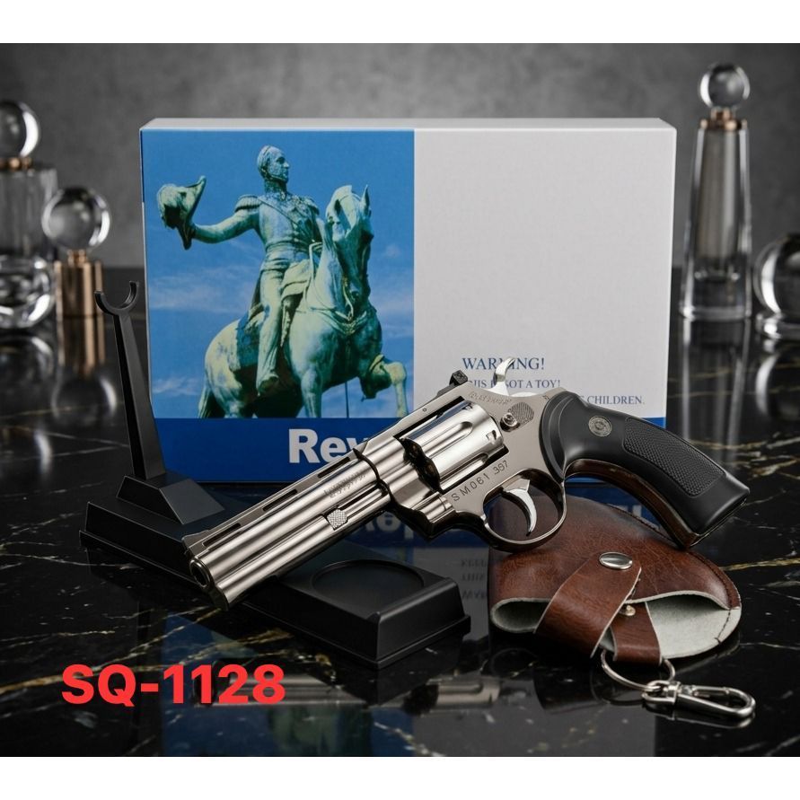 mancis korek api model  SQ-1128pistol ada sarung revolver python BISA COD