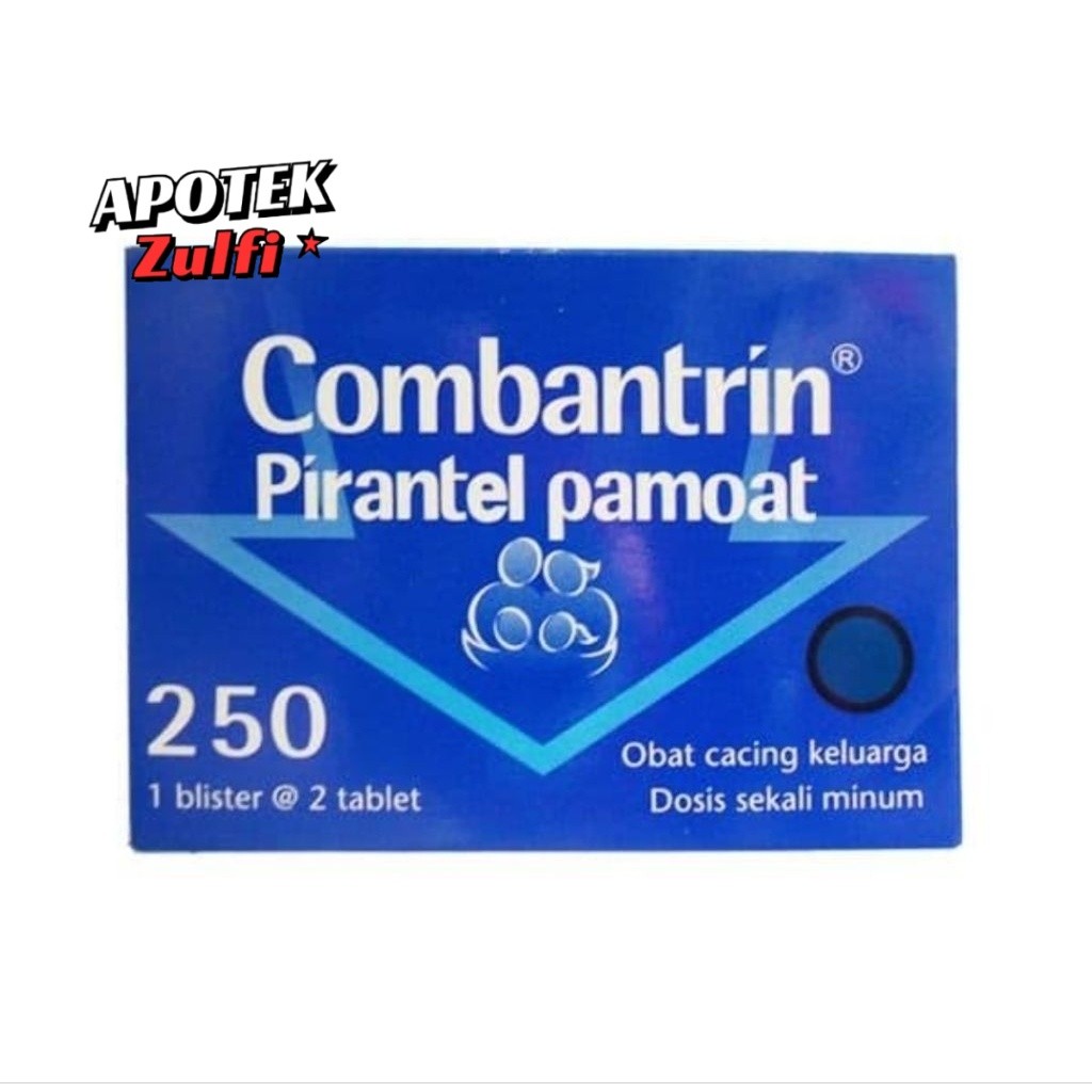 COMBANTRIN 250MG STRIP TABLET DEWASA