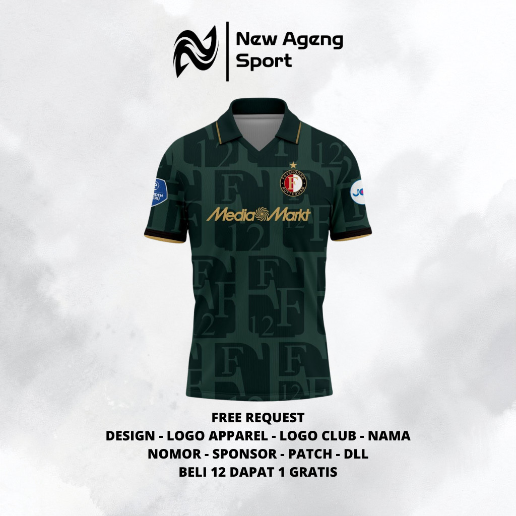 Jersey NasFeyenoord Fourth 2025 2026 Free Nameset