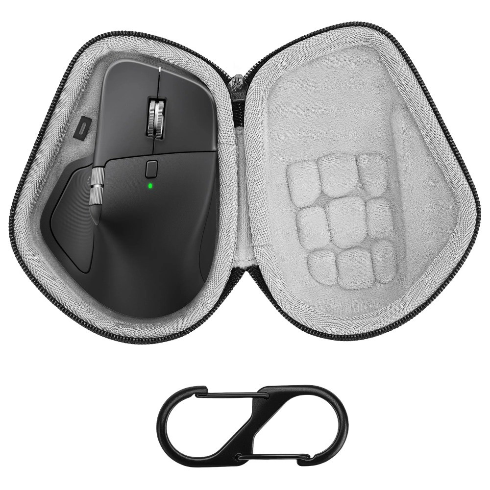 Hard Shell Mouse Case, Compatible with Logitech MX Master 4 / MX Master 3S / MX Master 3, EVA Travel