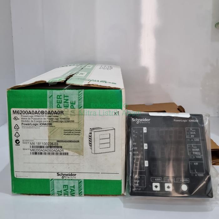 POWERLOGIC ION6200 SCHNEIDER / POWERLOGIC ION6200 M6200A0A0B0A0A0R