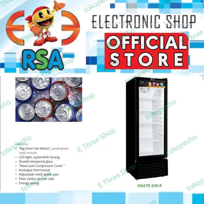 RSA SHOWCASE COOLER AGATE 240/MURAH