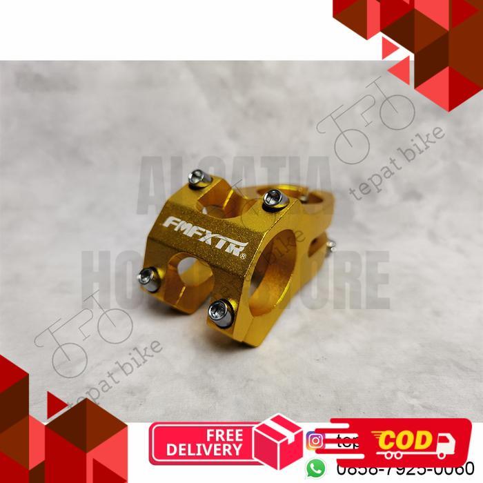 Stem MTB Oversize FMFXTR 31,8mm Pendek Alloy - Kuning -alca