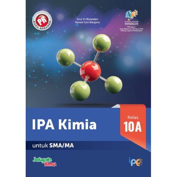 Buku Pr/Lks Kimia Kelas 10/X SMA/Ma Semester 1  Intan pariwara
