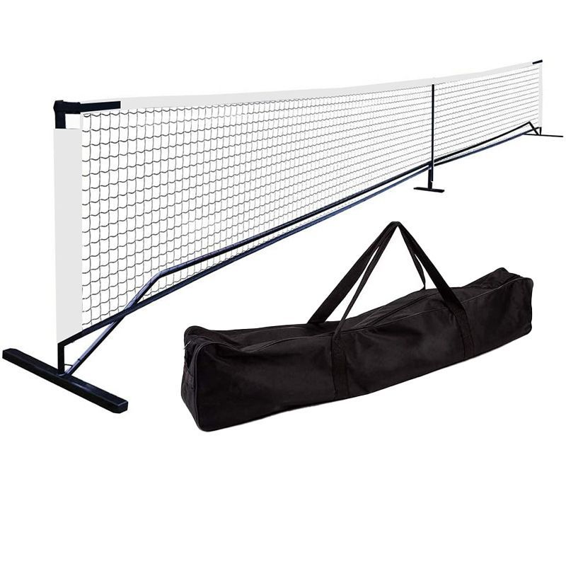 ASTARA - 1set Net Pickleball Portable 22 Ft Jaring Pickleball Portable Net Pickleball Set Lengkap