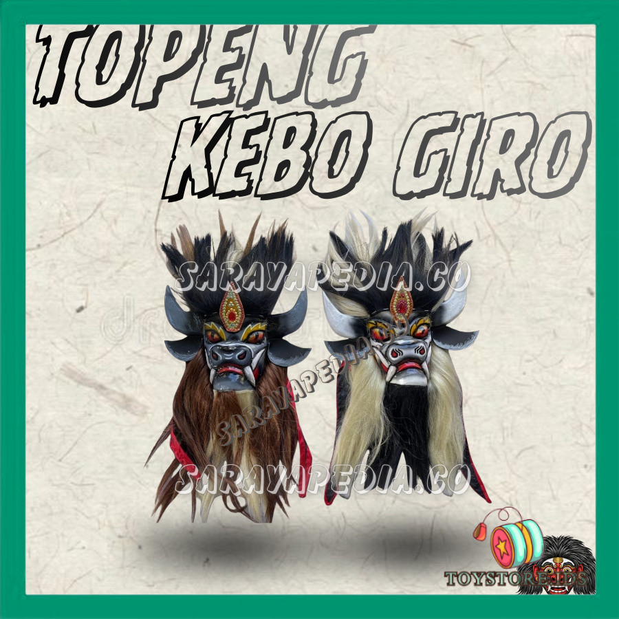 Topeng Kebo Giro Premium Topeng Pentas TOYS