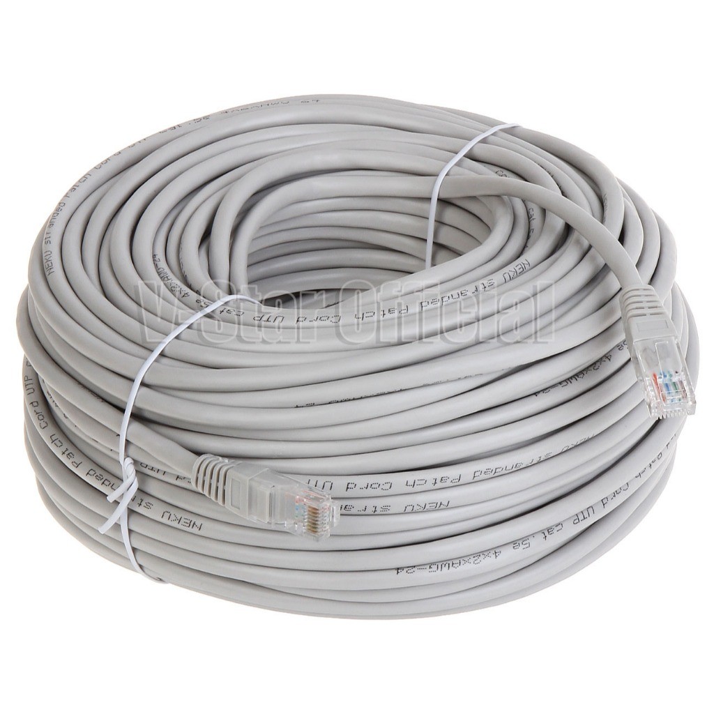 Kabel Lan Indihome 20 Meter UTP Wifi Internet Modem Router RJ45 Cat 5e (15/25/30/40/50M)