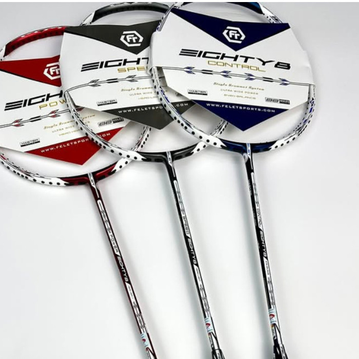 Felet Eighty8 Series ( Power Control Speed ) Up to 35 Lbs - Raket Badminton Original Felet