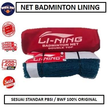Net Badminton Ll-NlNG / Jaring Bulutangkis Original / Net Bulutangkis Raket - Net Lining
