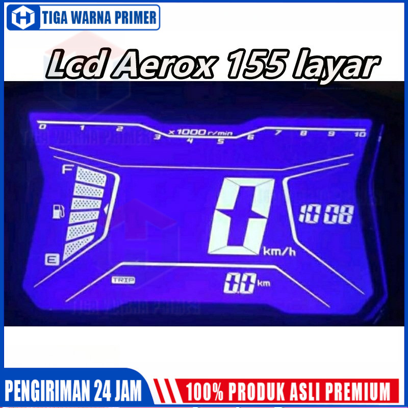 lcd speedometer Aerox yamaha lexi 155 old ori 2017-2020 std abs jaminan normal sby