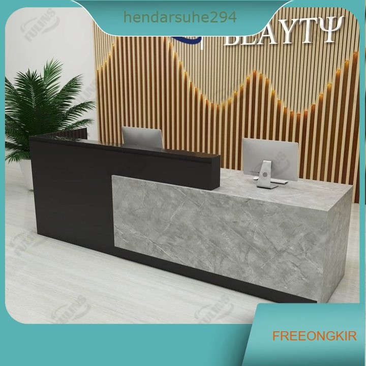 [Garansi 3 tahun]Meja Counter Meja Kasir Resepsionis Meja Resepsionis Meja Front Desk Meja Resepsion