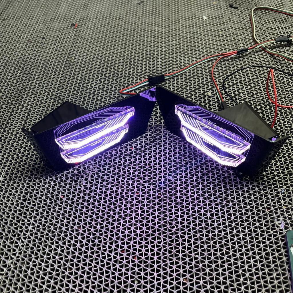 Produsen Slim Frame Slim Frame Drl Cakar Avanza Veloz 2024 Custom Lampu Headlamp Depan