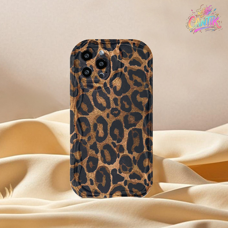 ( VIVO case ) art Motif macan tutul iPhone logo Casing For IQOO Z9  VIVO Y02T Y15 Y16 Y02S Y11 Y12 Y