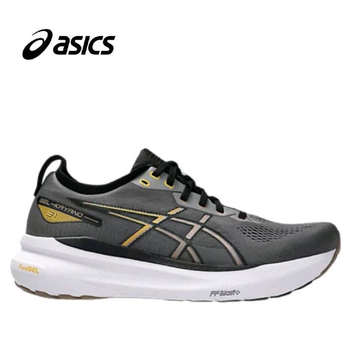 Sepatu Running Pria Asics Gel-Kayano 31 Carbon Taupe Grey Shoes Mens