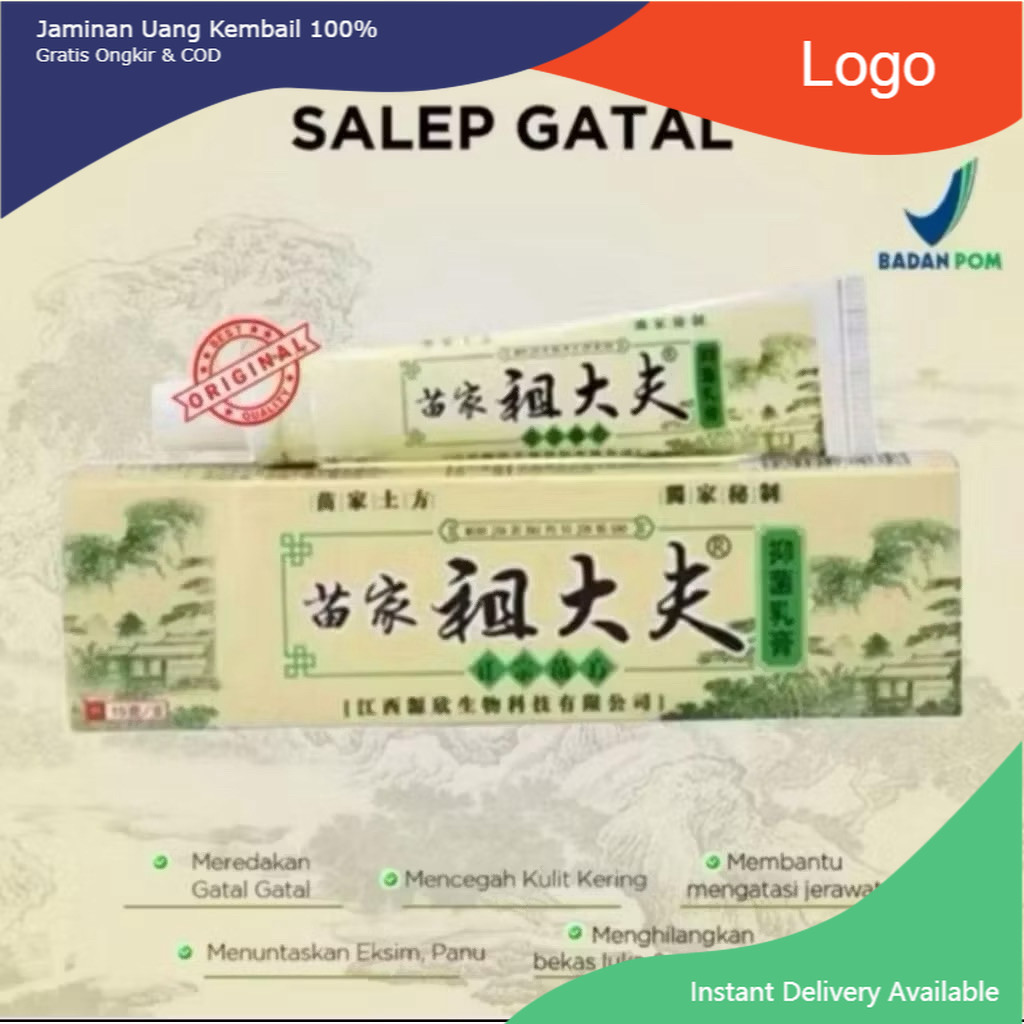 READYY [100% ORIGINAL] Zudaifu Chy Gao Salep Kulit Gatal Paling Ampuh Salep Kulit Eksim Gatal Selang
