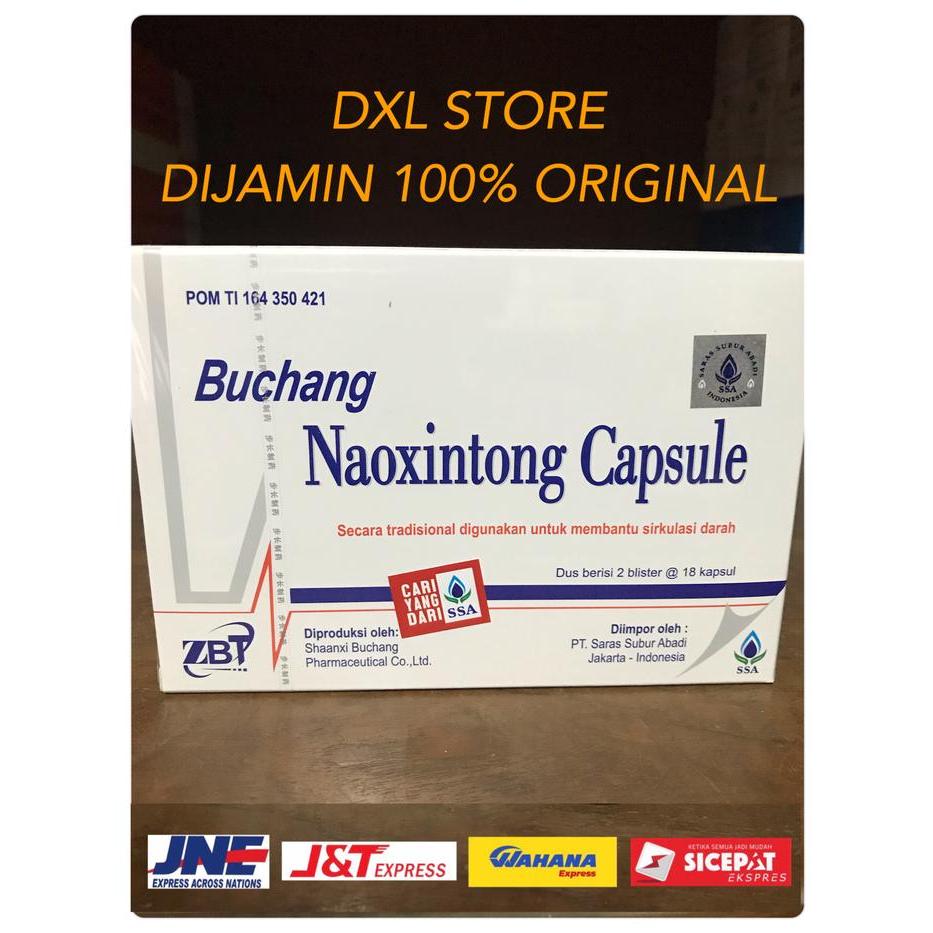 BUCHANG NAOXINTONG BU CHANG NAO XIN TONG CAPSULE ISI 36 KAPSUL GP