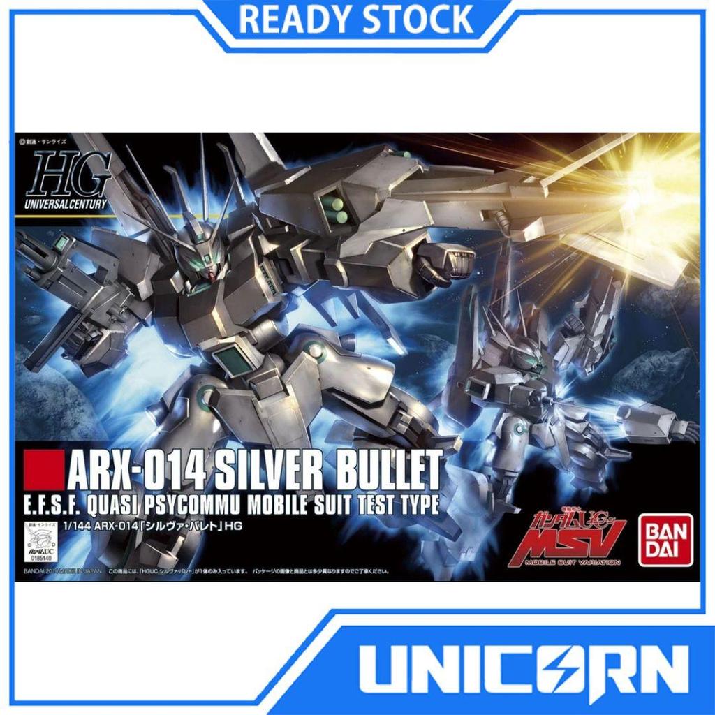 HGUC Silver Bullet 1/144 Gundam Bandai HG ARX-014 Silver Bullet Mobile Suit Gundam NT