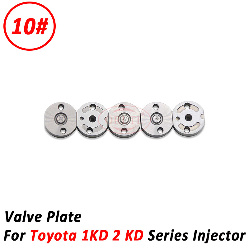 Orifice Valve Plate 10# For Toyota 1kd 2kd Injector 23670-0L050 23670-09330 23670-0L020 16600-EB70B 