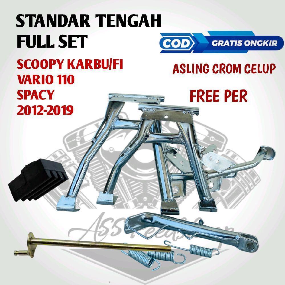 COD STANDAR TENGAH JAGANG  dua VARIO 110 SPACY SCOOPY KARBU FI PNP ASLI ORIGINAL