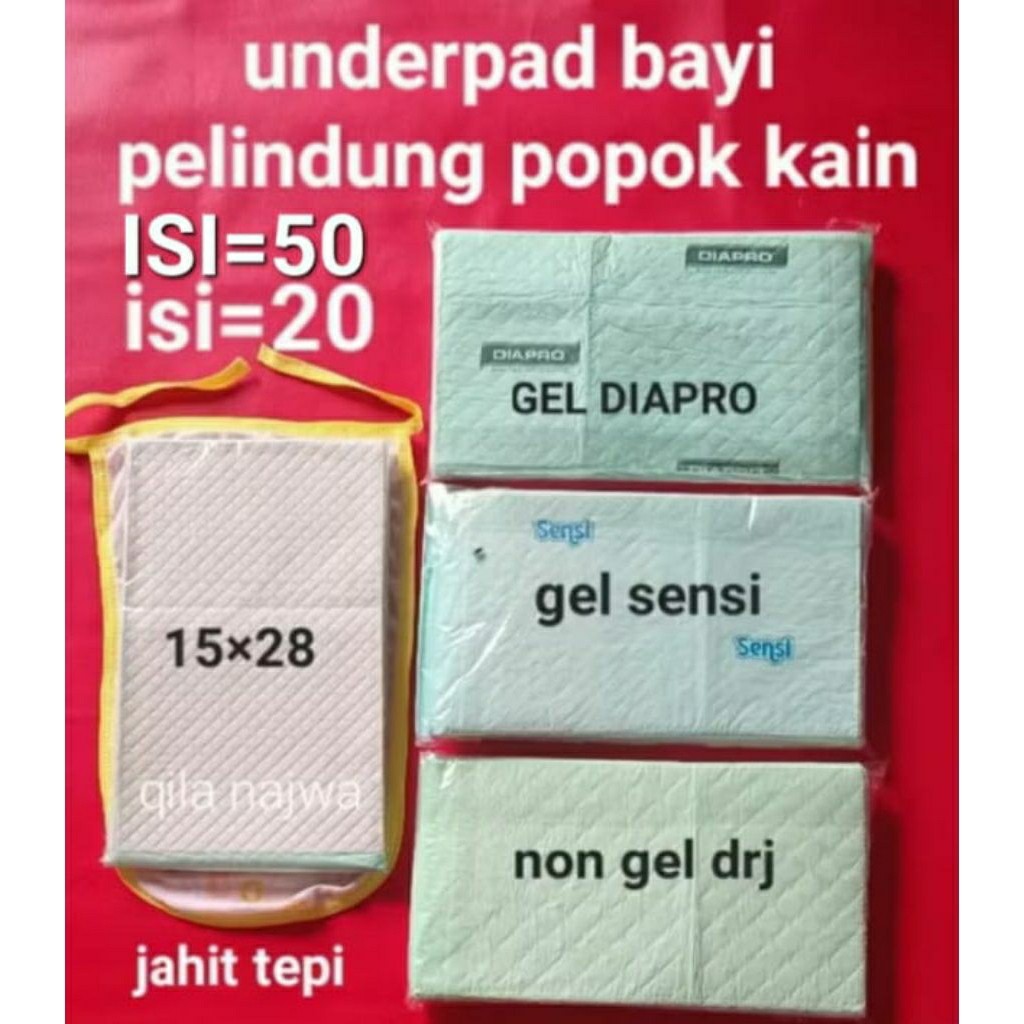 UNDERPAD BAYI NEW BORN BARU LAHIR ANTI BOCOR