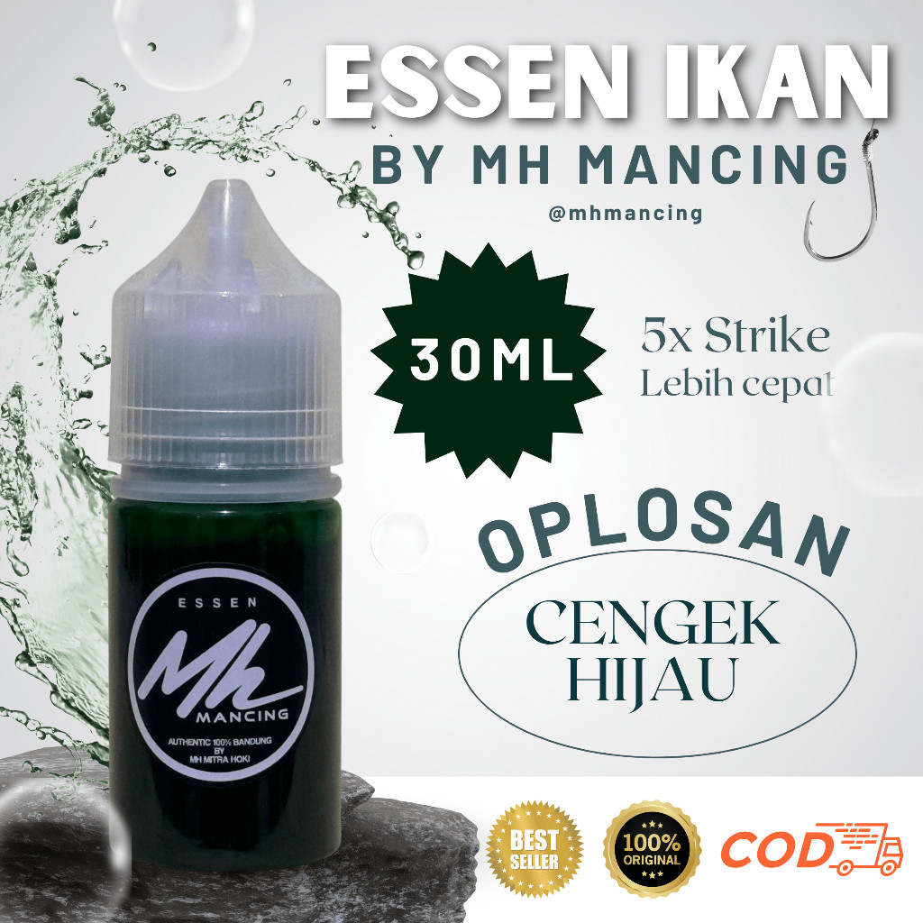 essen cengek hijau mh mancing