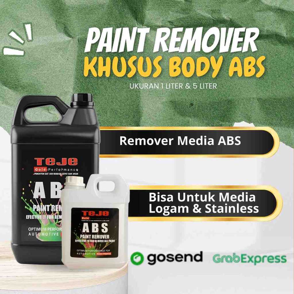 Paint Remover Perontok Cat Plastik Abs Body Plastik