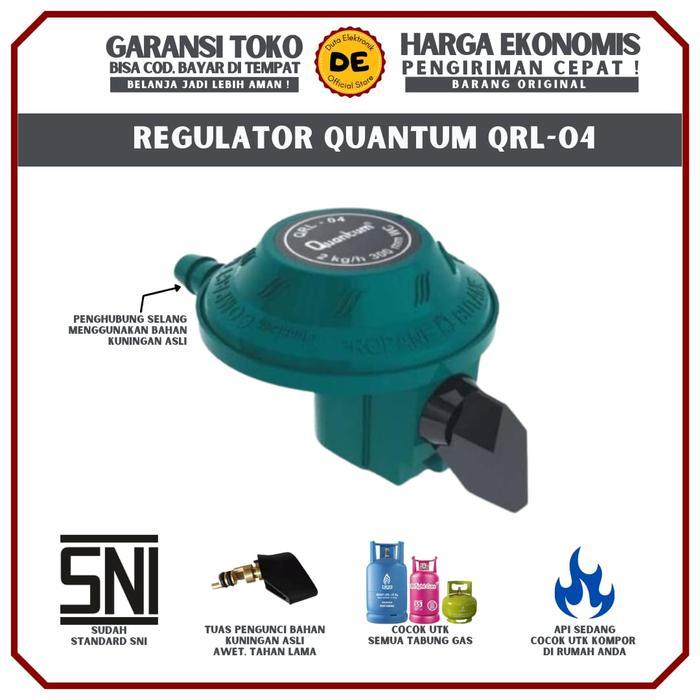 Regulator Gas Quantum QRL-04 / QRL 04 / QRL04 Regulator Quantum
