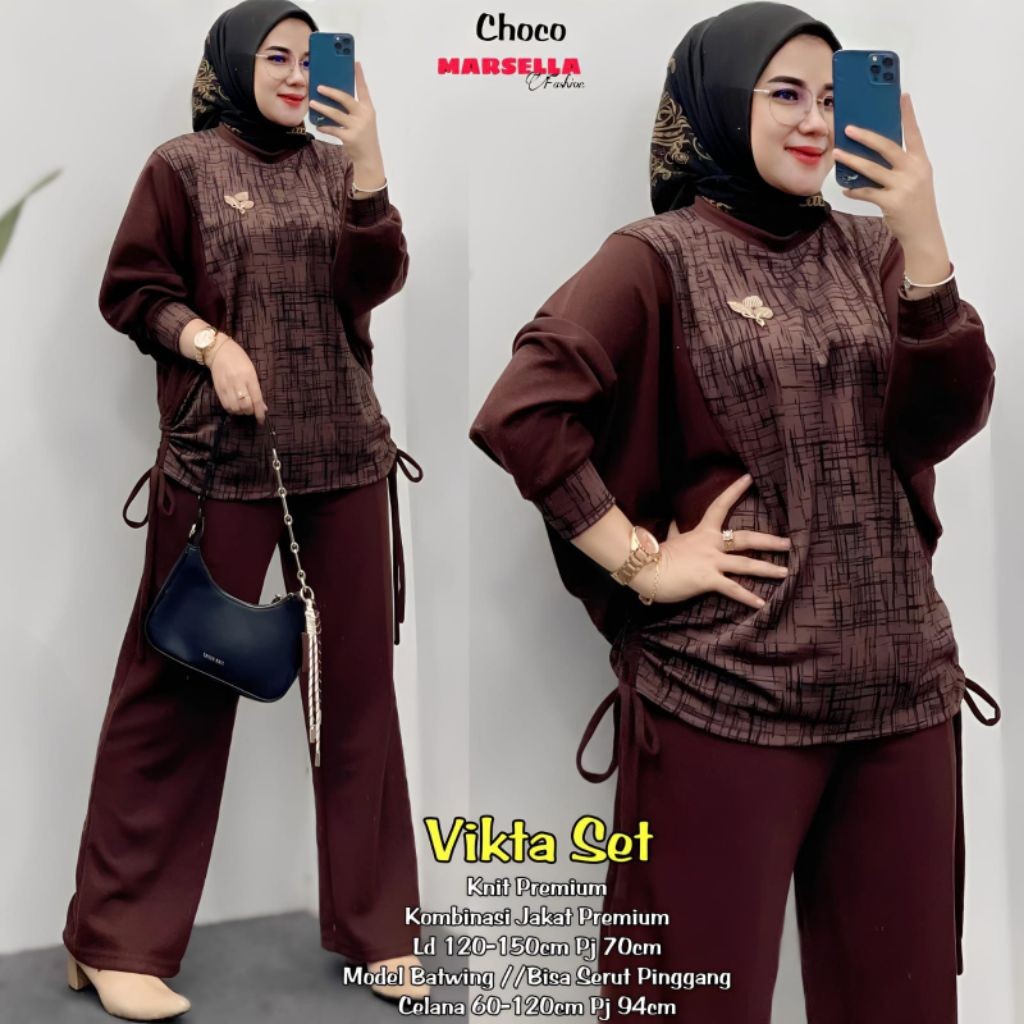 ada grup reseller tanyakan admin alya store VIKTA SET MARSELLA 29 alya store