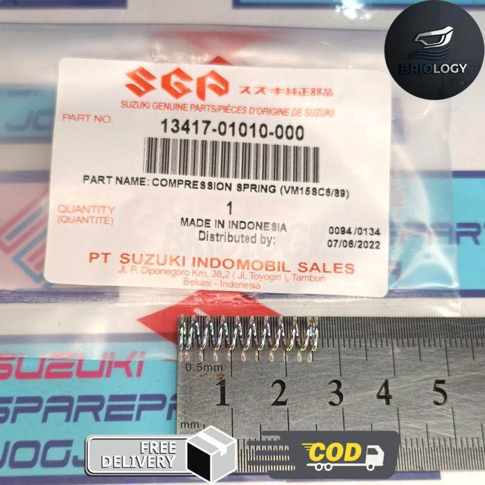 BRIOLOGI - 13417-01010-000 Spring Per Chuk Choke Karbu Suzuki Smash Titan Ori