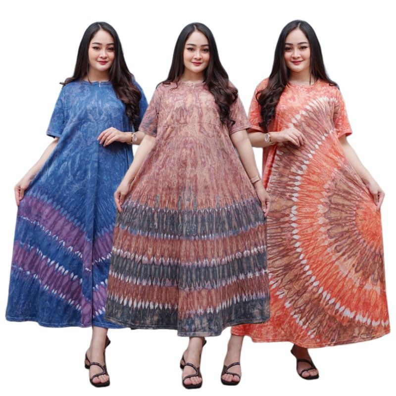 BUPESHOP PAKET 3 PCS LONG DASTER KAOS PAYUNG JUMBO BUSUI BUMIL LD 120 MAX BB 90