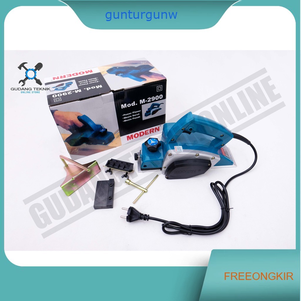 Mesin Planer MODERN X MAILTANK M2900 SH194A / Mesin Serut Kayu Ketam Sugu Pasah M 2900 SH 194 - Elek