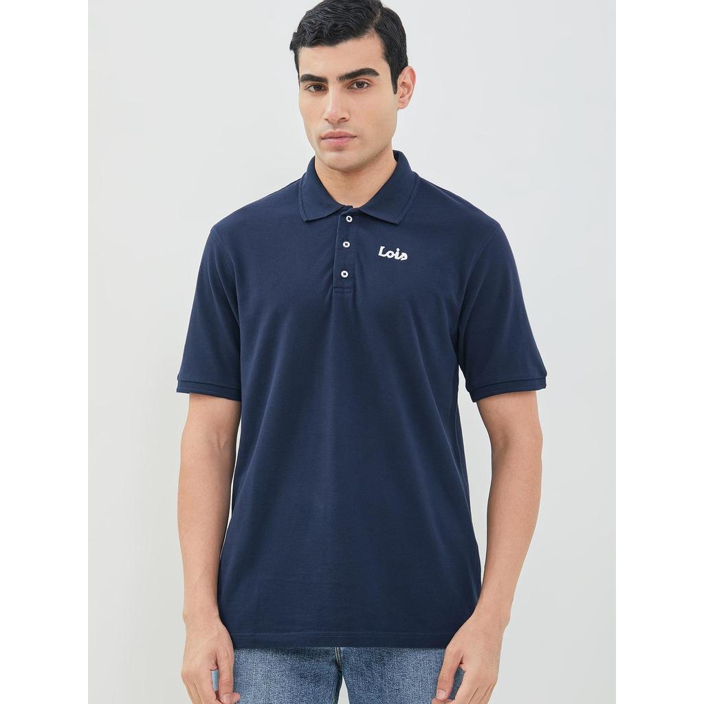 Lois Kaos Berkerah Lengan Pendek KSLW2464