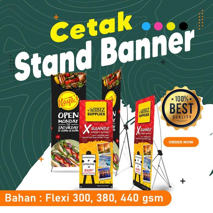 X BANNER, STANDING BANNER, SPANDUK - X BANNER, ALBATROS