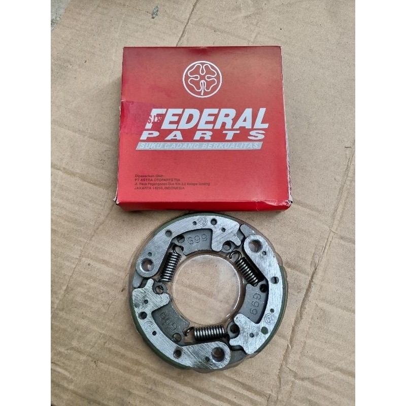 Kampas Kopling Ganda Otomatis Federal Suzuki Shogun Sogun 110 Lama Kebo Original Ori Asli