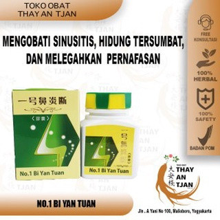 ASLI ORIGINAL BPOMM BI YAN TUAN - Untuk Flu, Batuk & Pilek, Mengobati Sinusitis Akut, Gangguan Perna
