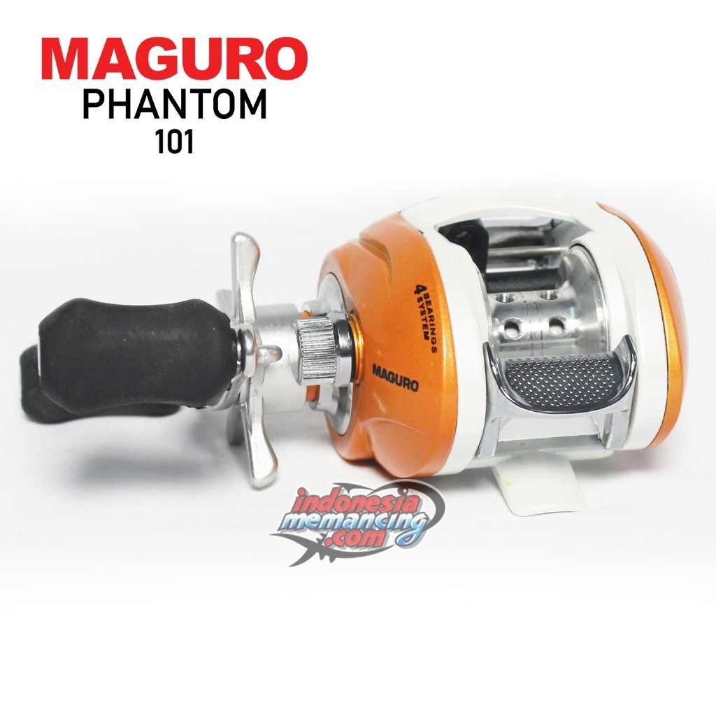 Reel BC MAGURO PHANTOM 101 | Bait Casting | Handle Kiri | Sungai Kolam Laut Danau IM Plaza
