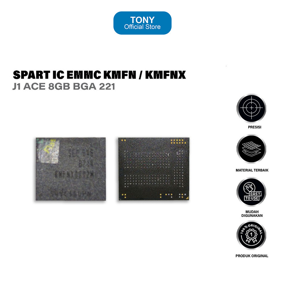 IC EMMC KMFN/KMFNX - 8GB BGA 221 for Samsung J1 Ace - EMMC J1 ACE