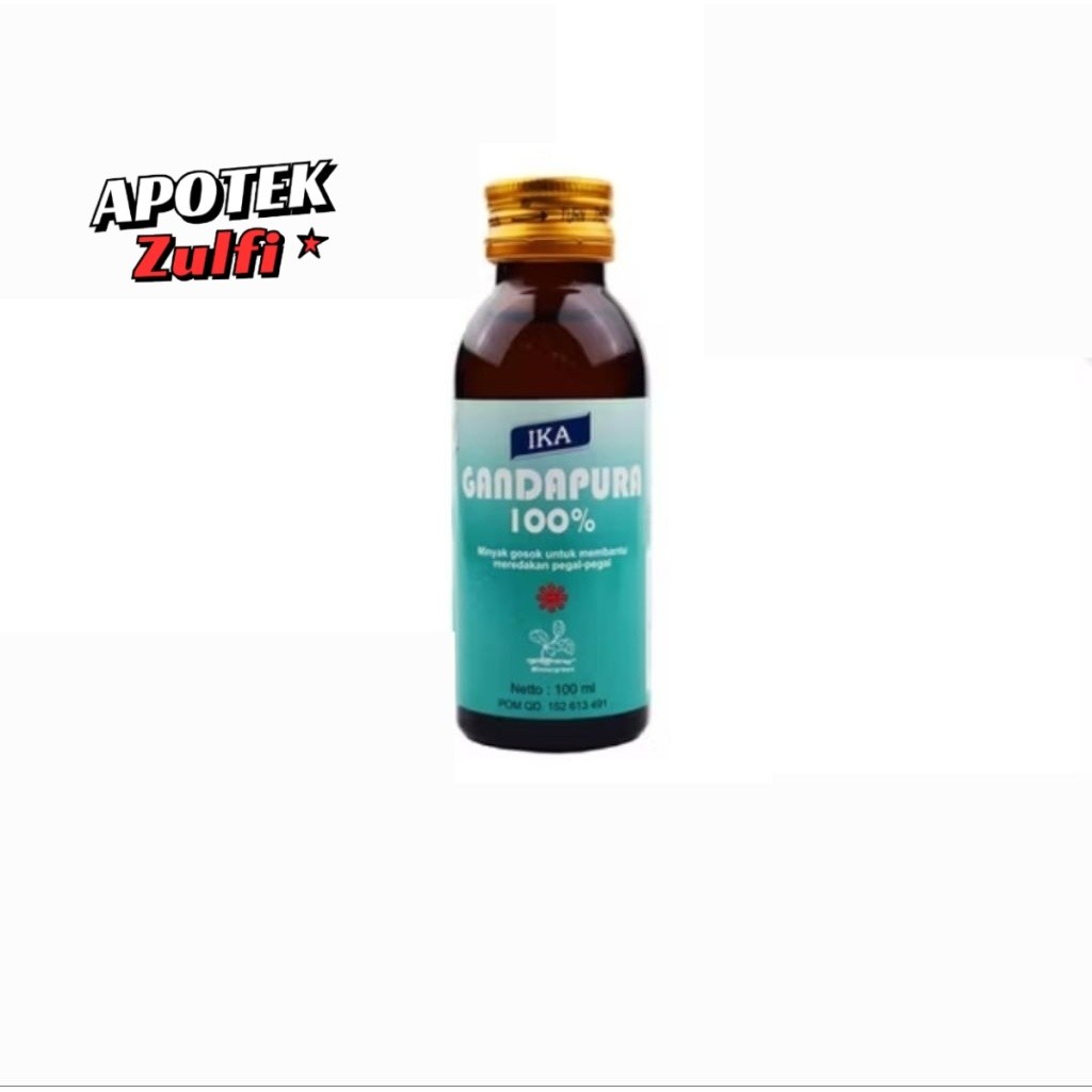 Minyak Gandapura 100 ml Murni 100% Minyak Gosok Hangat