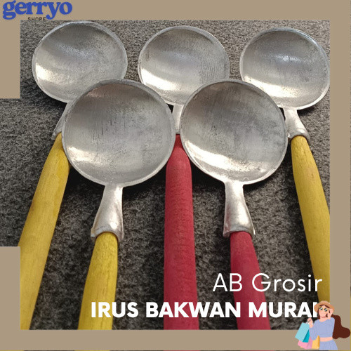 Spatula Ote Ote Bahan Alumunium Cor anti Lengket Dan Tebal Sutil Ote Ote Weci Cetakan Bakwan murah G