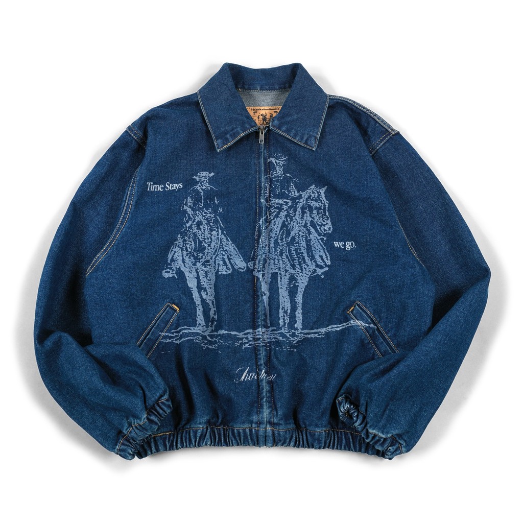 Denim Jacket Lea Indigo Thanksinsomnia