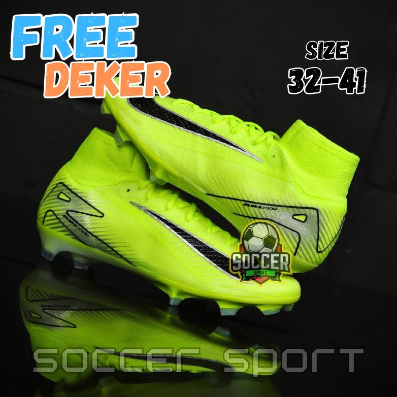 [FREE DEKER] SEPATU BOLA MODEL NK AIR ZOOM SUPERFLY 9 ANAK SEKOLAH SD / SMP JUNIOR SEPATU OLAHRAGA S