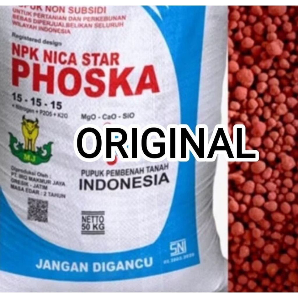 Pupuk Npk Phoska 1Kg Pupuk Majemuk