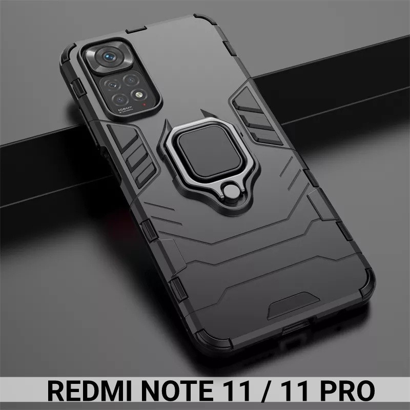 CASE XIAOMI REDMI NOTE 11 / NOTE 11 PRO 4G 5G IRING CASE ROBOT ARMOR STANDING PHONE